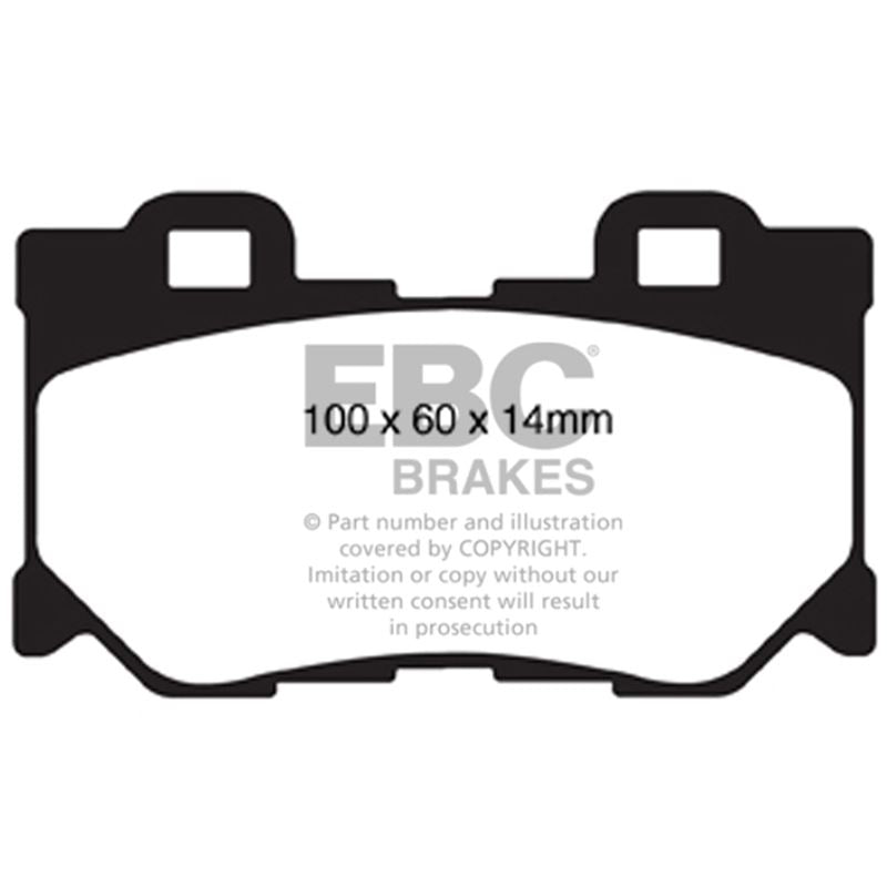 EBC Greenstuff 2000 Series Sport Brake Pads (DP21824)