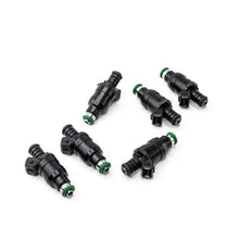 Load image into Gallery viewer, Deatschwerks Universal Low Impedance 14mm upper set of 6 injector 800cc/min (42M-14-0800-6)