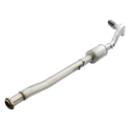 aFe ATLAS 4 IN Aluminized Steel Cat-Back Exhaust System w/ Muffler and Black Tip (49-03069-B)