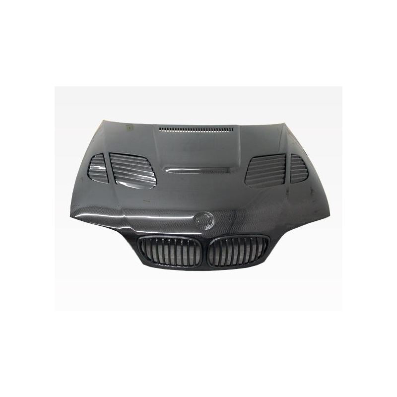 VIS Racing GTR Style Black Carbon Fiber Hood (04BME462DGTR-010C)