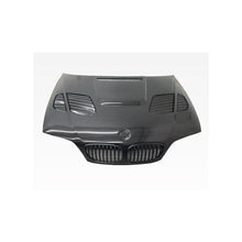 Load image into Gallery viewer, VIS Racing GTR Style Black Carbon Fiber Hood (04BME462DGTR-010C)