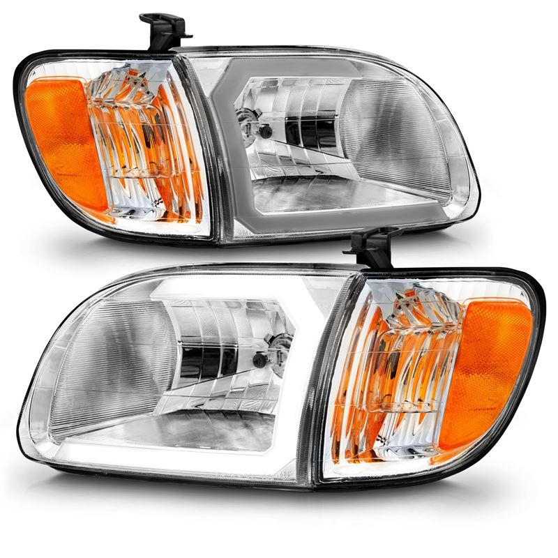 ANZO USA Crystal Headlight for Toyota Tundra 00-04 (111580)