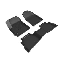 Load image into Gallery viewer, 3D Maxpider KAGU Floor Mat, BLACK, 1ST ROW/2ND ROW (L1KA05601509)