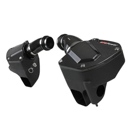 aFe Power Black Carbon Fiber Cold Air Intake System w/Pro 5R Filters for 2018-2022 BMW M5(58-10005R)