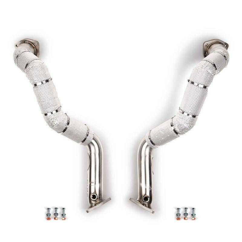 Fabspeed Porsche 718 GT4 RS Over Axle Link Pipes (2022+) (FS.POR.718GT4RS.ROA)