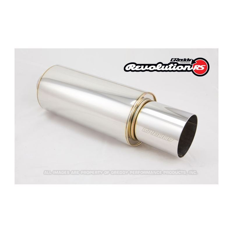 GReddy REVOLUTION UNIVERSAL MUFFLER 2.5" 3-LT TIP (11001126)