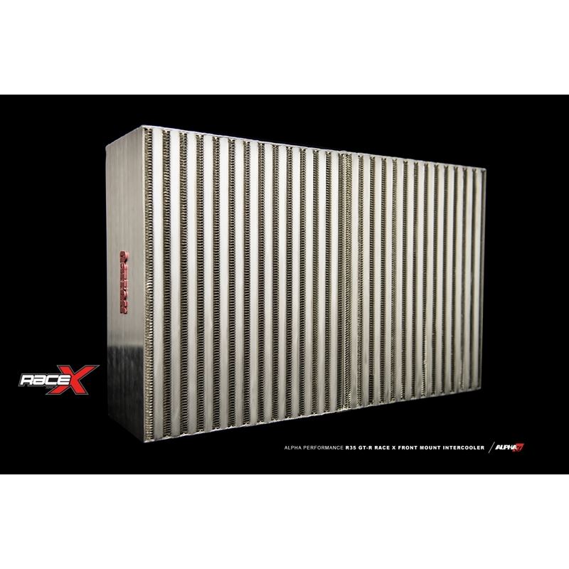 ALPHA Performance R35 GTR Race X Front Mount Intercooler - 2012+ (ALP.07.09.0010-3)