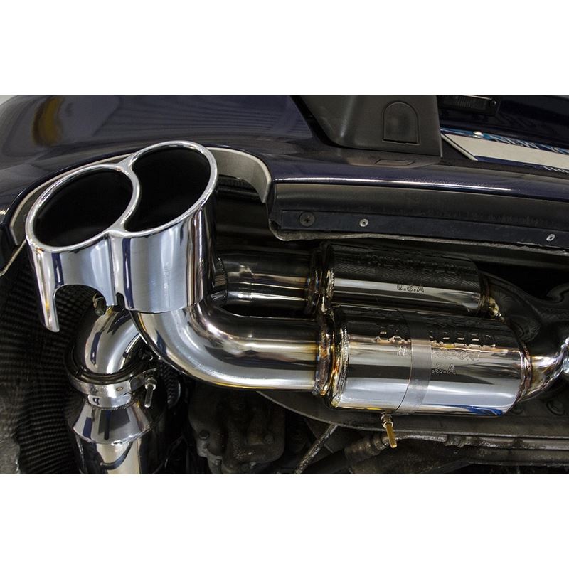 Fabspeed 996 Turbo Supersport 70mm X-Pipe Exhaust System (00-05) (FS.POR.996T.SSRX)