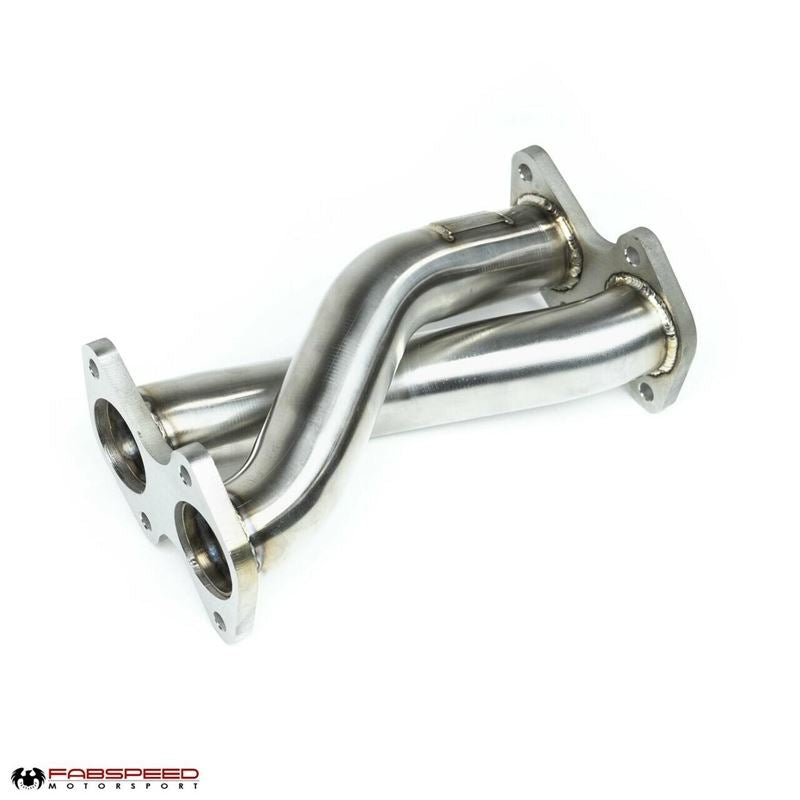 Fabspeed F8 Tributo Rear Center Muffler Bypass X Pipe (20+) (FS.FER.F8.MB)