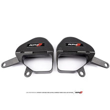 Load image into Gallery viewer, AMS Performance Infiniti Q50 / Q60 Red ALPHA Matte Carbon Intake Covers (ALP.28.06.0004-1)