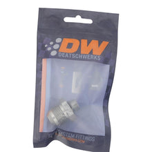 Load image into Gallery viewer, DeatschWerks 6AN ORB Male to 10AN Male Flare Adapter - Anodized DW Titanium (6-02-0409)