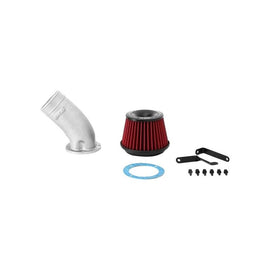 APEXi® Power Metal Polished Short Ram Air Intake System with Red Filter (507-T004)