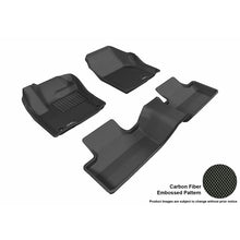 Load image into Gallery viewer, 3D Maxpider KAGU Floor Mat, BLACK, 1ST ROW/2ND ROW (L1LR00601509)