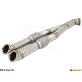 GTHAUS Straight Pipe Mid Section 102mm piping Stainless for 2009-2019 Nissan GT-R(NI0103003)