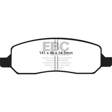 Load image into Gallery viewer, EBC Yellowstuff Street And Track Brake Pads (DP41770R)