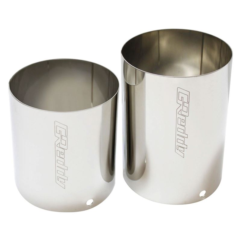 GReddy Revolution RS Steel Round lt-On Polished Exhaust Tip (11001143)