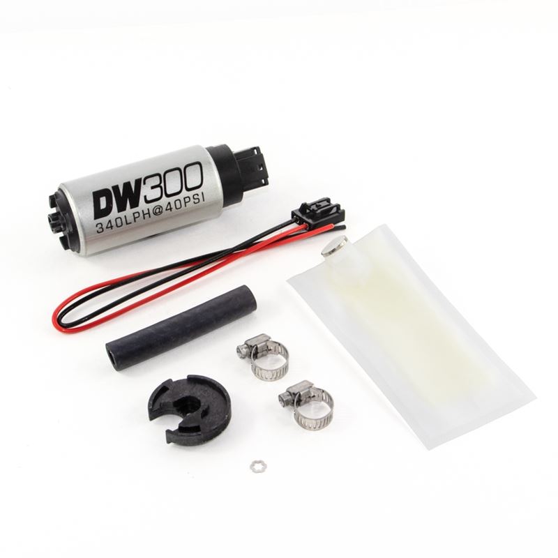 Deatschwerks DW300 series, 340lph in-tank fuel pump w/ install kit for Miata 94-05 (9-301-0848)