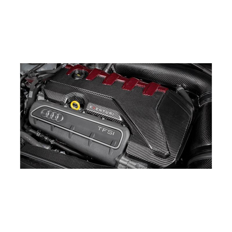 Eventuri Audi 8V RS3 / 8S TTRS / F3 RSQ3 Carbon Kevlar Engine Cover (EVE-ST38V8S-CF-ENG)