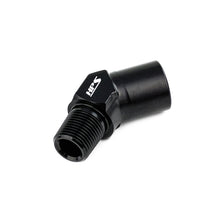 Load image into Gallery viewer, HPS Pefromance 45 deg 1/8 NPT Male to Female Adapter Aluminum (AN915-01)