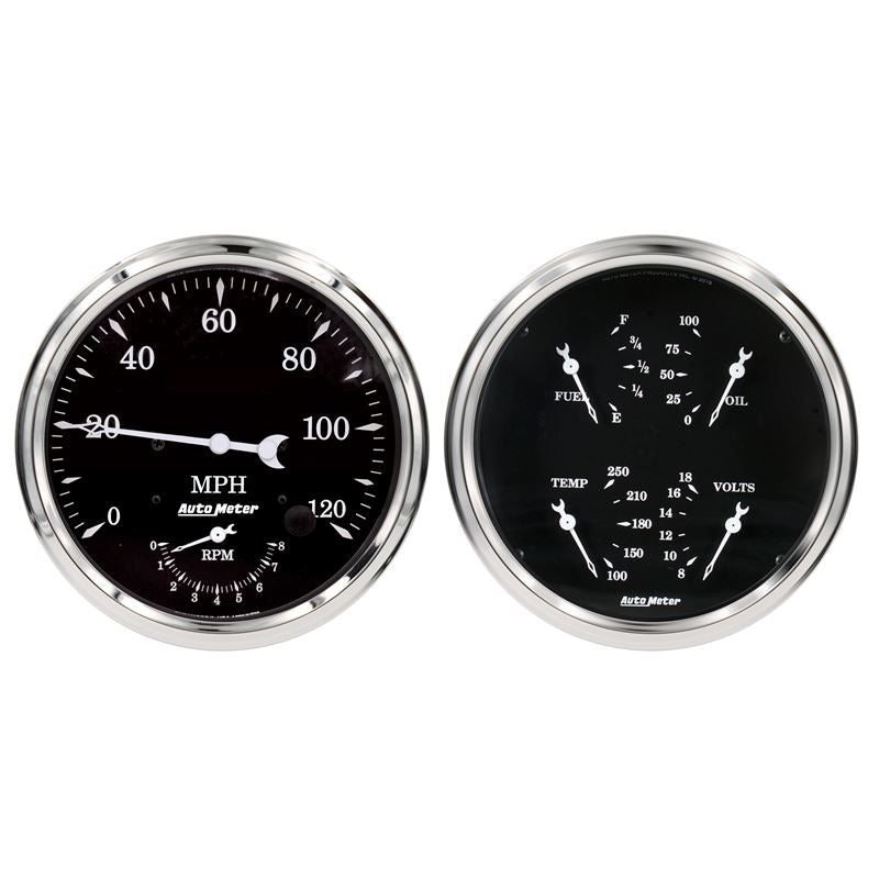 AutoMeter 5" QUAD GA & TACH/ SPEEDO COMBO, OTB (1752)