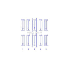 Load image into Gallery viewer, King Engine Bearings Main Bearing Set for 1987-1991 Pontiac Sunbird (MB5520AM0.5)