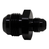 DeatschWerks 10AN Male Flare to 6AN Male Flare Reducer Straight - Anodized Matte Black(6-02-0205-B)