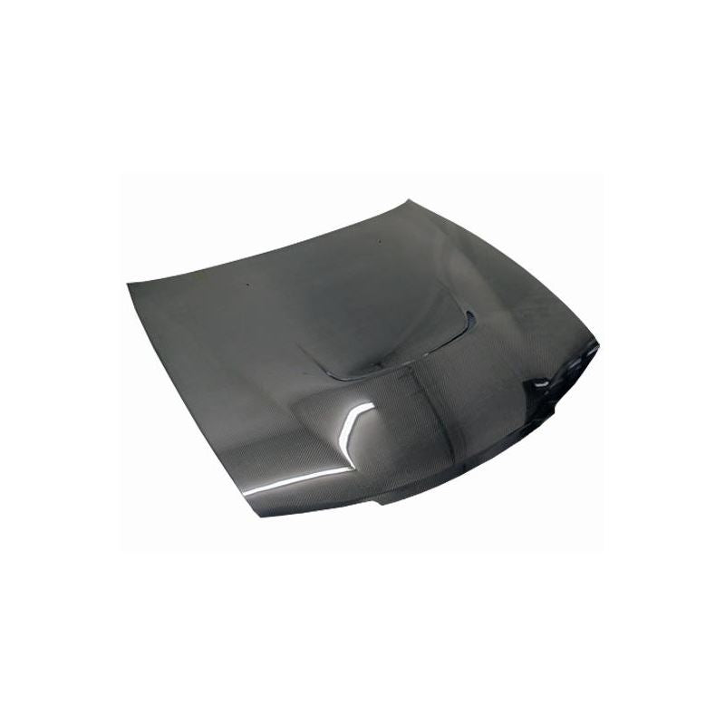 VIS Racing JS Style Black Carbon Fiber Hood (95NS2402DJS-010C)