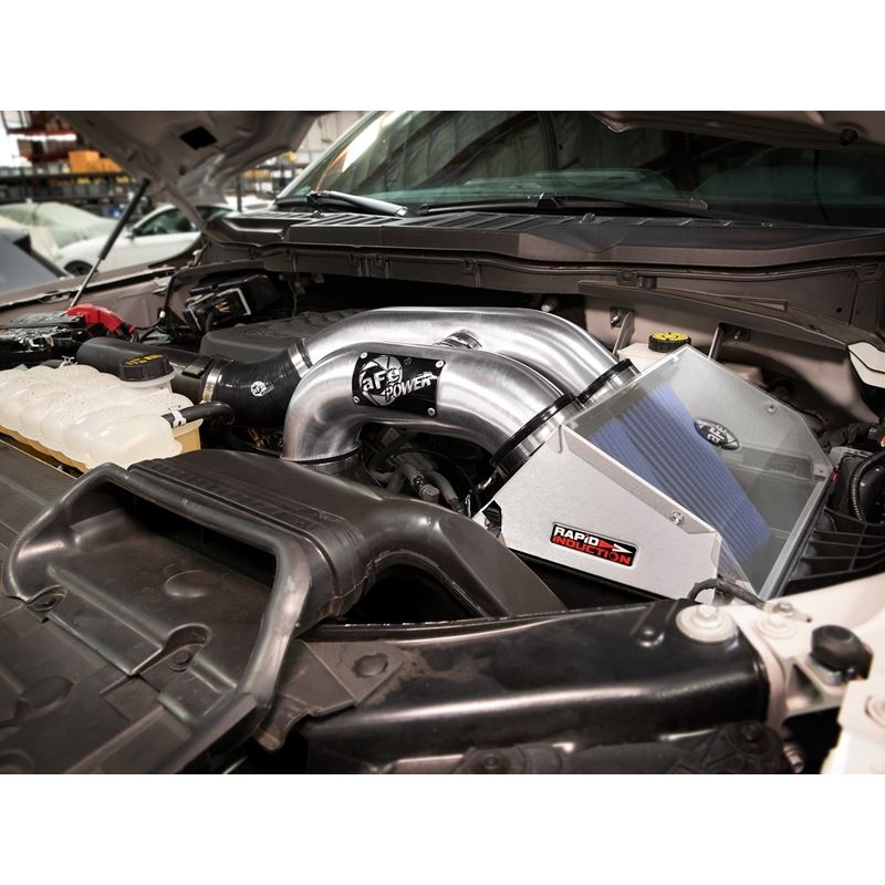 aFe POWER Rapid Induction Cold Air Intake System w/ Pro 5R Filter Brushed (52-10015RH)