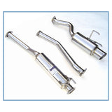 Invidia 02+ Honda Civic Si 3 Door (101mm tip) Cat- Back Exhaust (HS02HC3GTP)