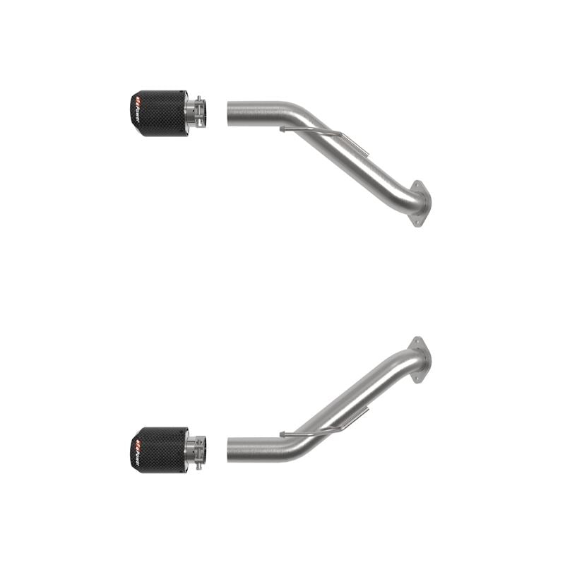 aFe Takeda 304 Stainless Steel Axle-Back Exhaust System (49-36137-C)