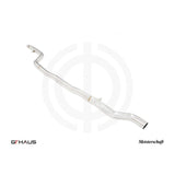 GTHaus LSR Mid Resonator Delete Pipes , Stainless Steel for 2020 BMW 840i Gran Coupe(BM4113001)