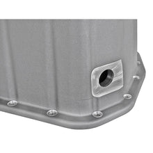 Load image into Gallery viewer, aFe Street Series Engine Oil Pan Raw w/ Machined Fins (46-70330)