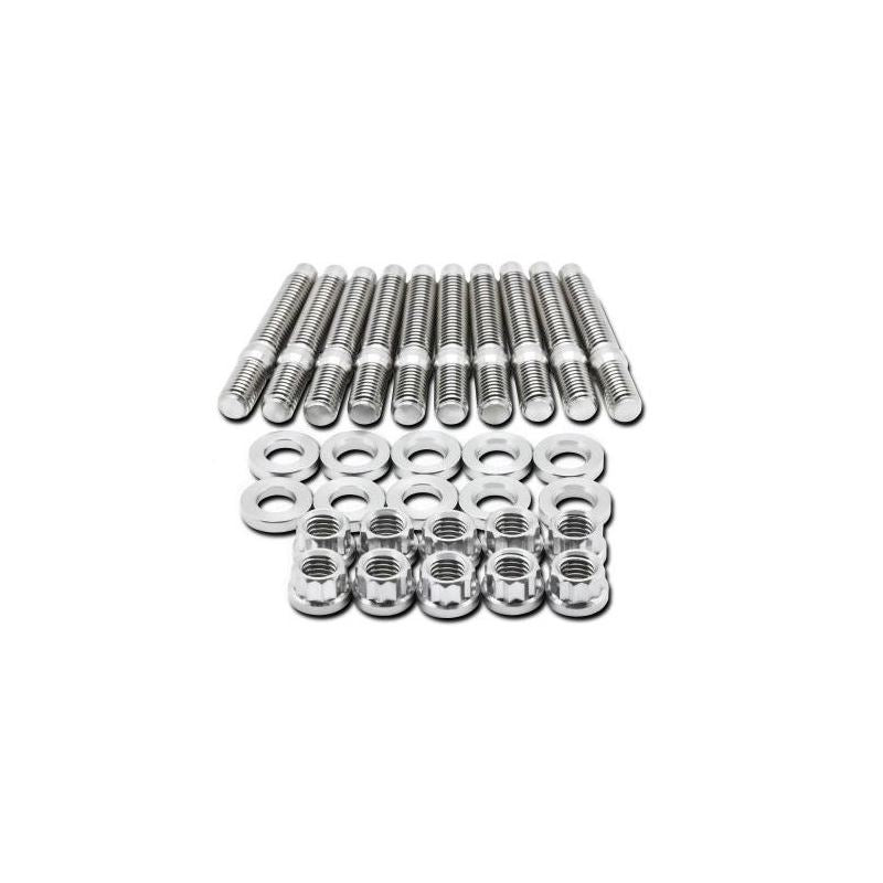 Blox Racing SUS303 Stainless Steel Intake Manifold Stud Kit M8 x 1.25mm 55mm in Length - 10-piece (BXFL-00308-10)