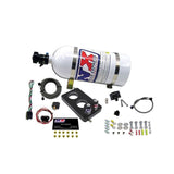 Nitrous Express 05-10 Ford Mustang 4.6L 3 Valve Nitrous Plate Kit (50-150HP) w/10lb Bottle (20947-10)