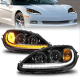 ANZO USA Projector Headlight for Chevrolet Corvette 05-13 (121571)