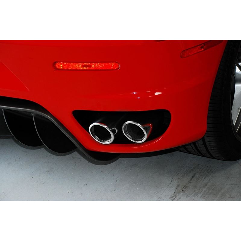 Fabspeed Ferrari F430 Polished Slip-on Tip Covers (05-09) (FS.FER.430.TCP)