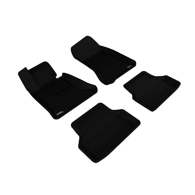 3D Maxpider KAGU Floor Mat, BLACK, 1ST ROW/2ND ROW (L1BM05001509)