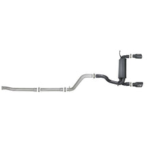 Load image into Gallery viewer, aFe MACH Force-Xp 2-1/2 IN 409 Stainless Steel Cat-Back Hi-Tuck Exhaust w/ Black Tip (49-48076-B)