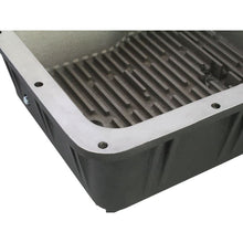 Load image into Gallery viewer, aFe Power Transmission Pan Black w/ Machined Fins (46-70072)