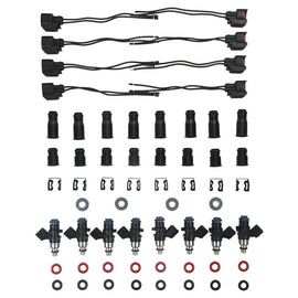 Deatschwerks LS 1000cc Injector Kit - Set of 8 (16U-LS-1000-8)