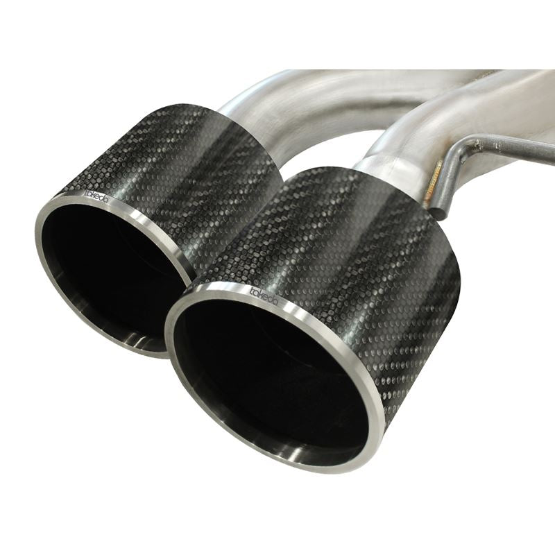 Takeda 3 IN to 2-1/2 IN 304 Stainless Steel Cat-Back Exhaust System (49-36108-C)