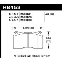 Load image into Gallery viewer, Hawk Performance Blue 42 Brake Pads (HB453EE.585)