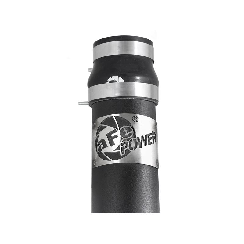 aFe BladeRunner 3-1/2 IN Aluminum Cold Charge Pipe Black (46-20067-B)