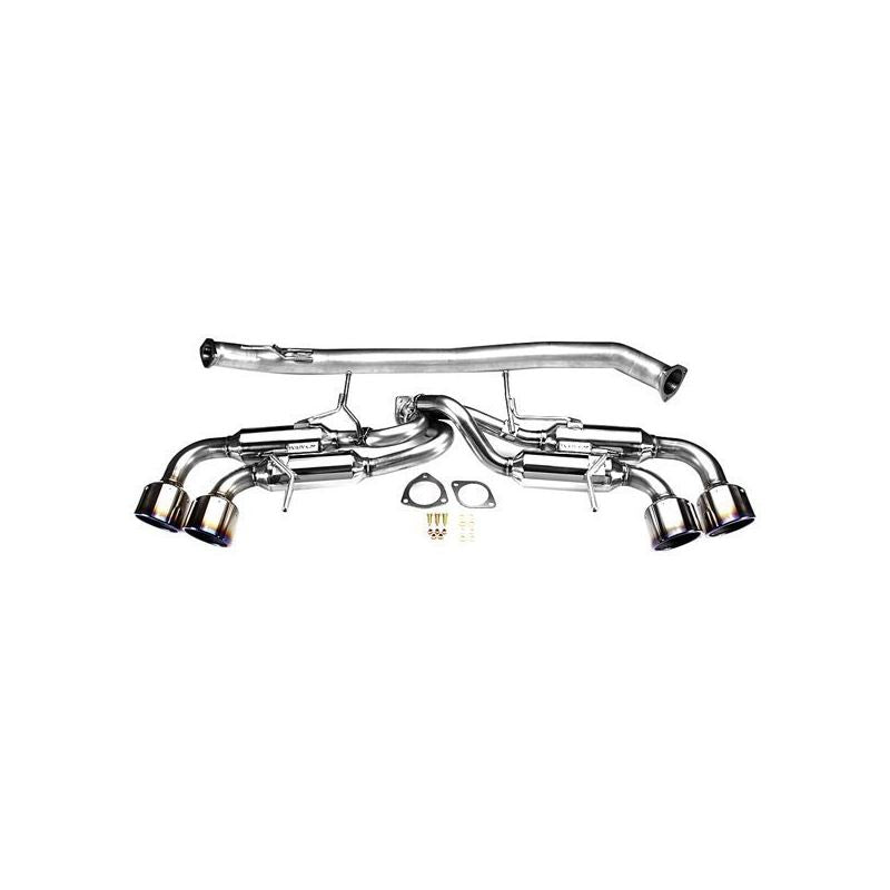 APEXi® RSX 304 SS Cat-Back Exhaust System with Quad Rear Exit (113BN031)