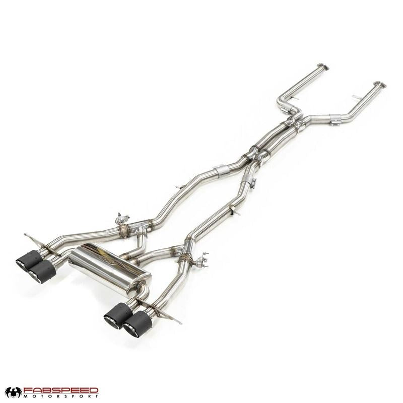 Fabspeed M3/M4 (G80/G82) Supersport X-Pipe Valvetronic Exhaust System (21+) (FS.BMW.G8X.VLVMPCF)