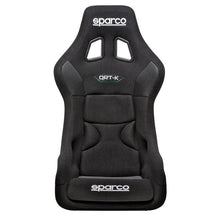 Load image into Gallery viewer, Sparco Seat QRT-K Kevlar Black (008027ZNR)