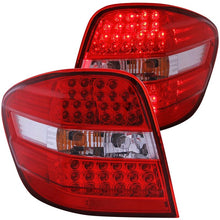 Load image into Gallery viewer, ANZO USA 2006-2007 Mercedes Benz M Class W164 LED Taillights Red/Clear (321053)