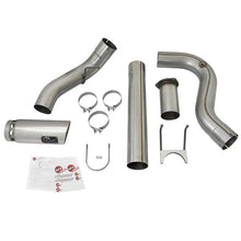 Load image into Gallery viewer, aFe Large Bore-HD 5 IN 409 Stainless Steel DPF-Back Exhaust System w/Polished Tip (49-43090-P)