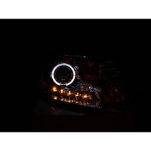 Load image into Gallery viewer, ANZO USA 2004-2008 Ford F-150 Projector Headlights w/ Halo and LED Black (111028)