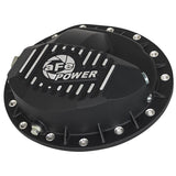 aFe Pro Series Rear Differential Cover Black w/ Machined Fins (46-70362)